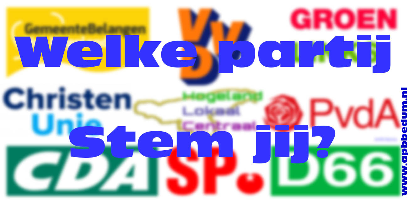 welke partij stem jij bedum het hogeland