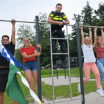 fitness toestellen in gebruik bedum